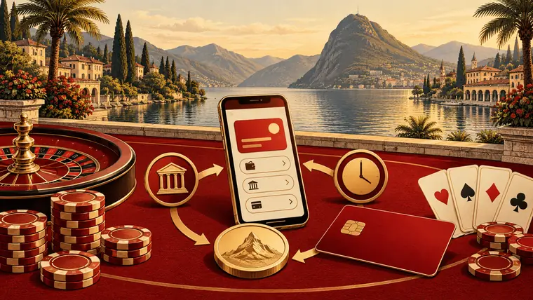 Smartphone, carta e moneta d’oro: modi di pagare in franchi svizzeri in un casinò online
